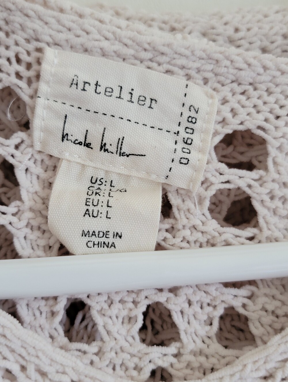 π Coastal Boho Vibes. SzL Artelier by Nicole Miller Open-Knit Hooded Vest βοΈ - Picture 4 of 11